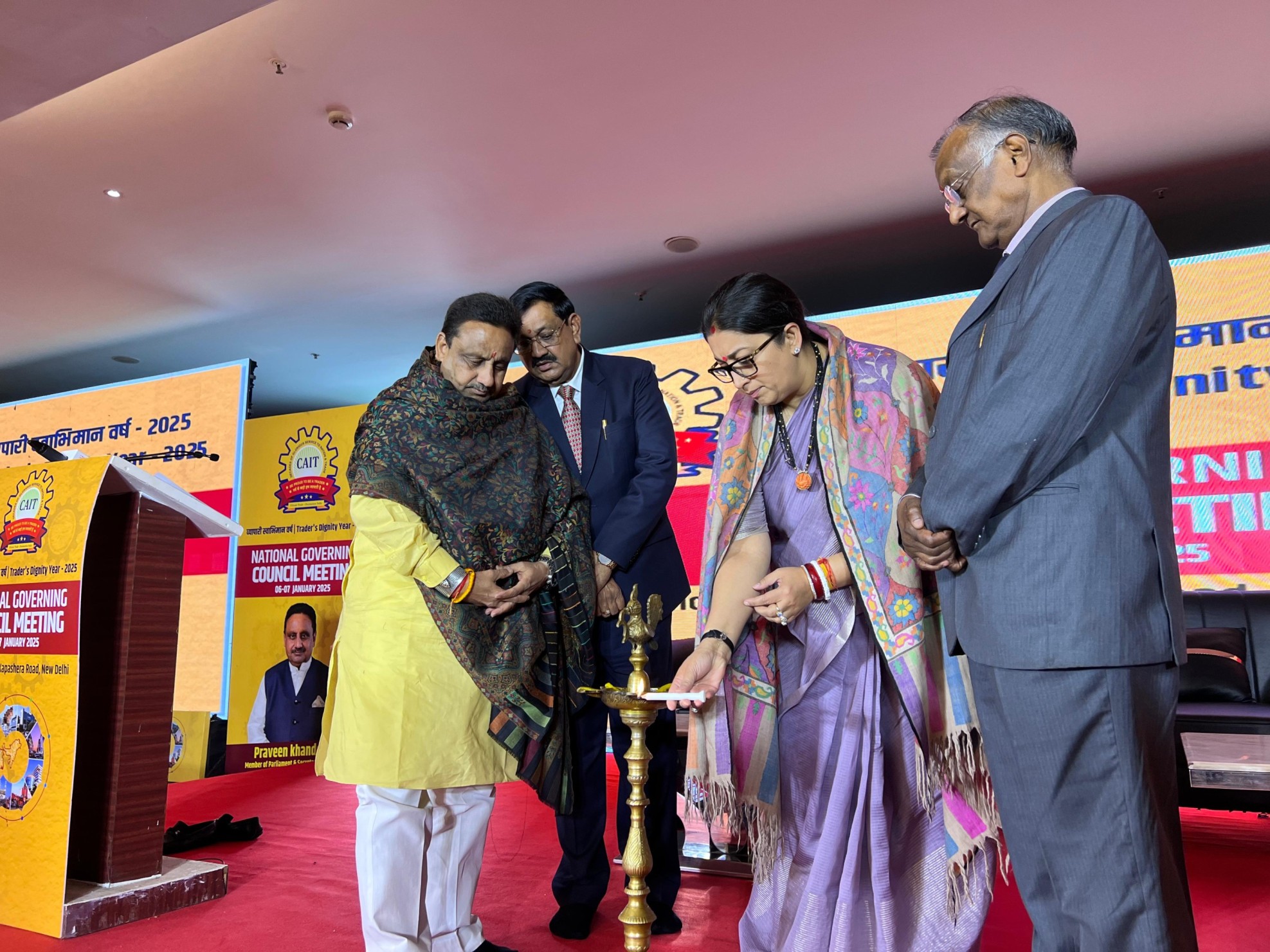 CAIT to Celebrate the Year 2025 as “Vyapari Swabhiman Varsh”  Nationwide Programs to Promote Traders’ Rights and Dignity  Major Decisions to Be Taken During the National Traders’ Conference in Delhi on January 6-7